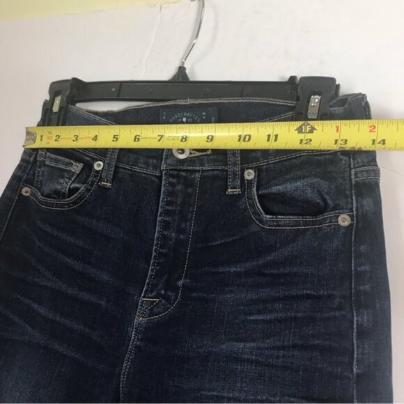 Lucky Brand Olivia Ankle Skinny High Waist Jean Stretch Slim Medium Blue Pant 2 - Picture 13 of 16